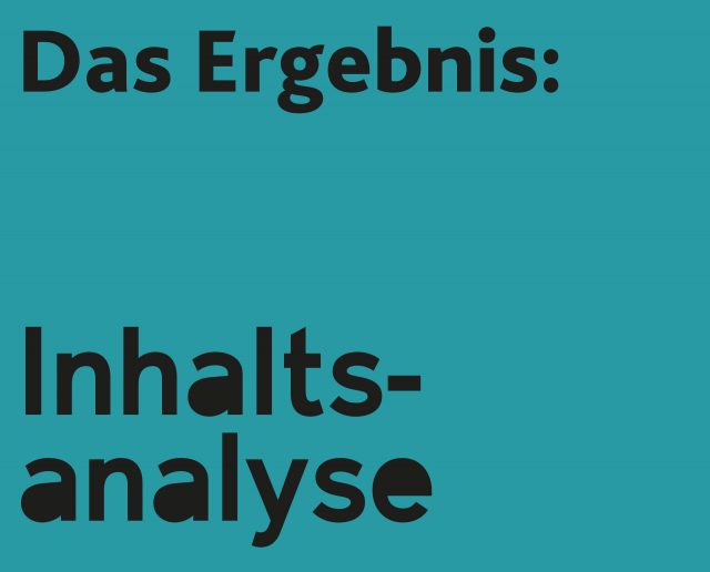Das Ergbenis: Themen die Bewegen, Hoffnungen und Ängste, 